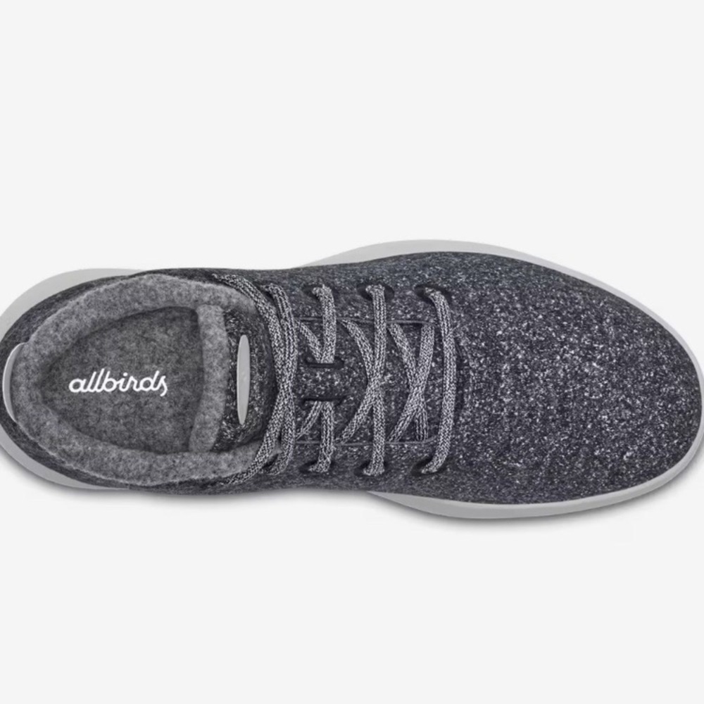 NEW Gray High-Top Sneakers Allbirds In Box! Women 8! Sporty And Lightweight! - Picture 7 of 8